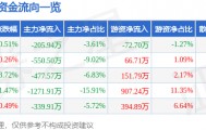 股票行情快报：云维股份（600725）5月29日主力资金净卖出205.94万元