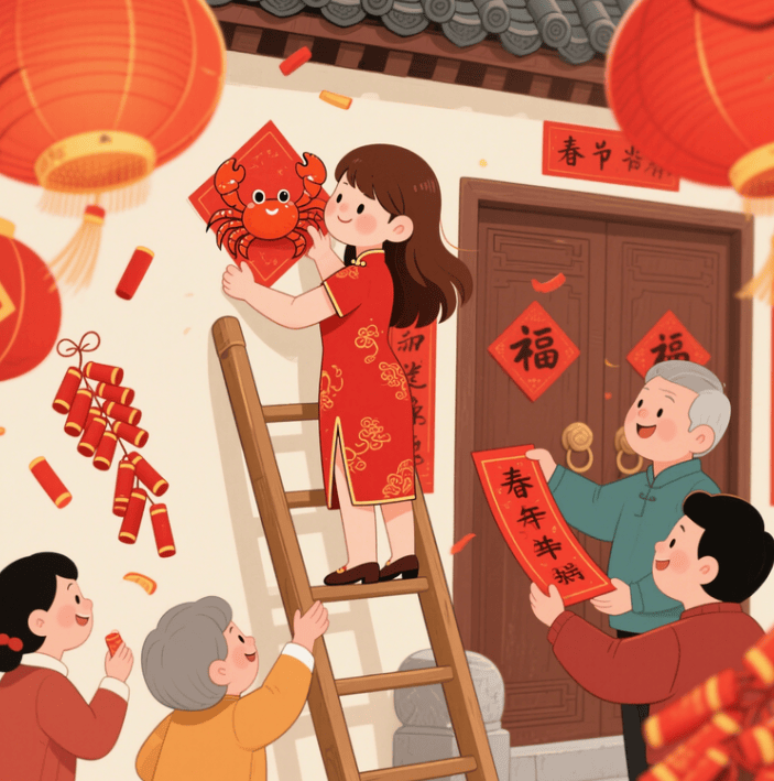 春节回家星座生存指南:巨蟹帮全家贴春联,双子负责活跃气氛,摩羯用年终奖堵住亲戚的嘴