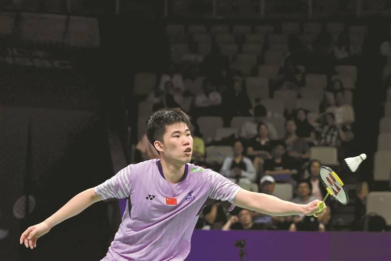 中国羽毛球大师赛深圳落幕 国羽勇夺男单女双冠军